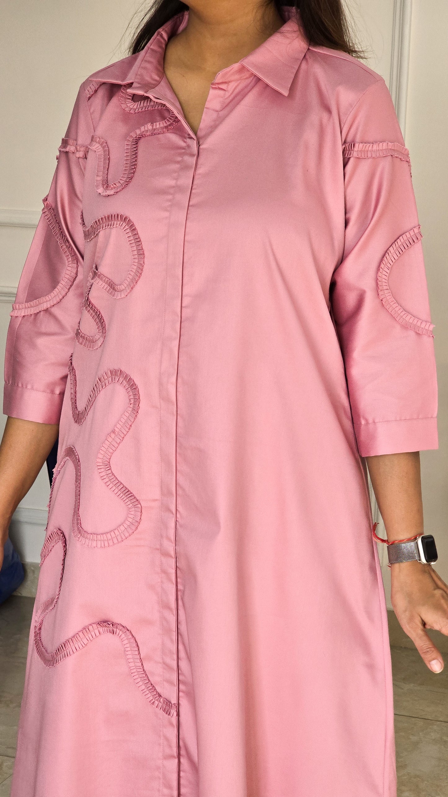 Pink Ripple Tunic
