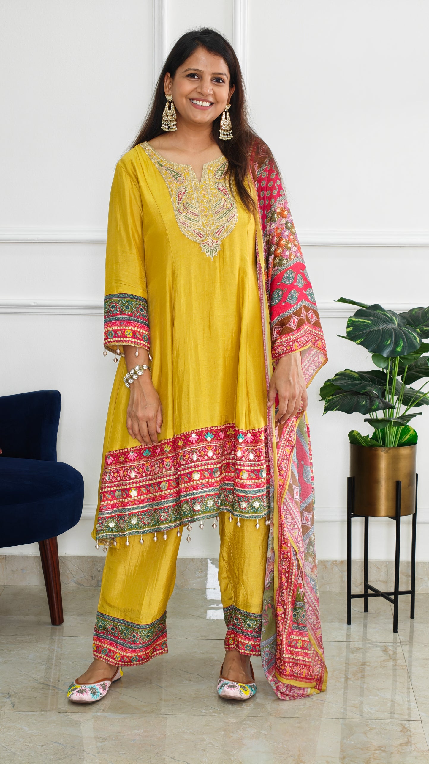 Rangsaar Anarkali Suit Set