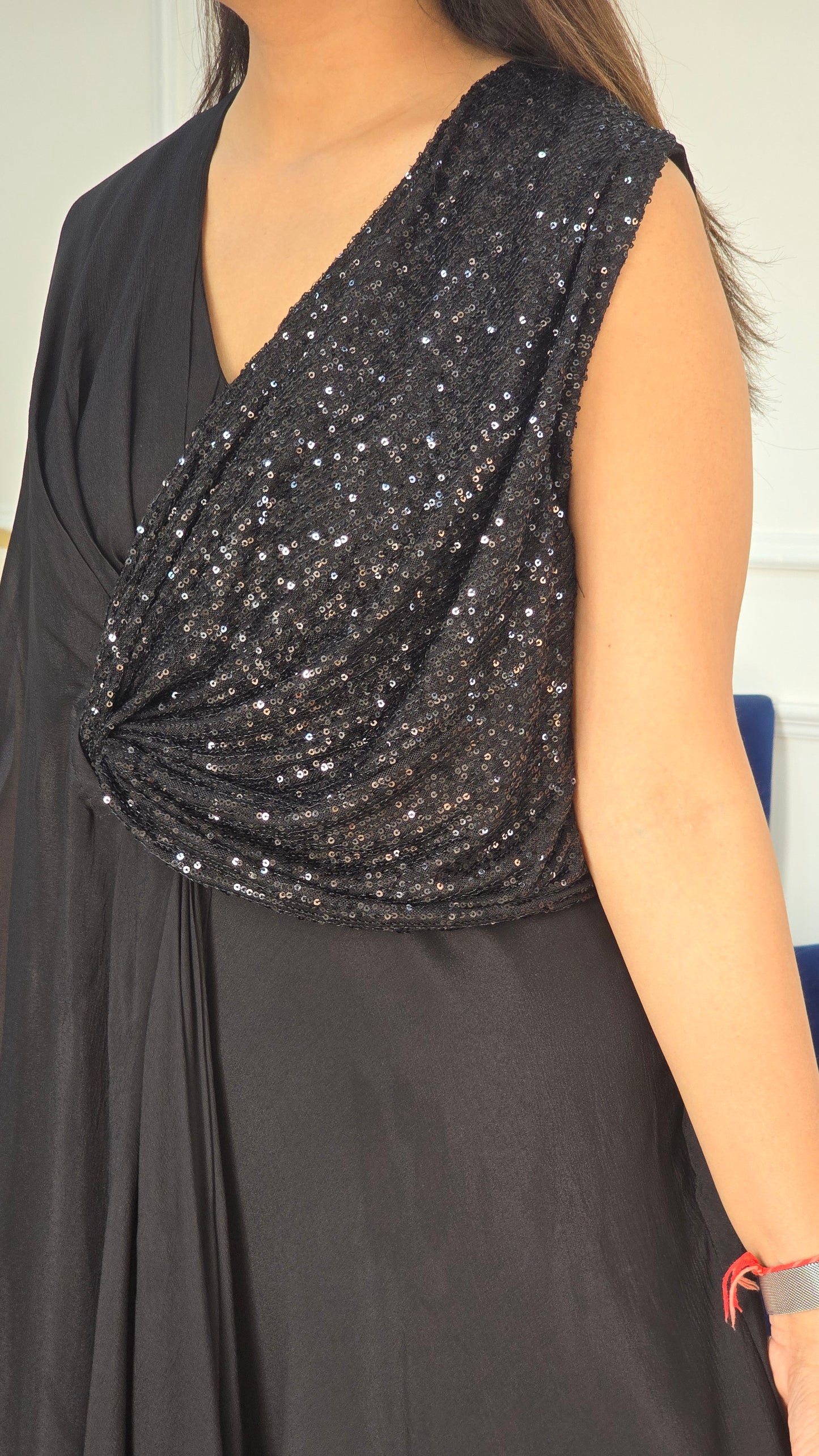 Black Twilight Shimmer Gown