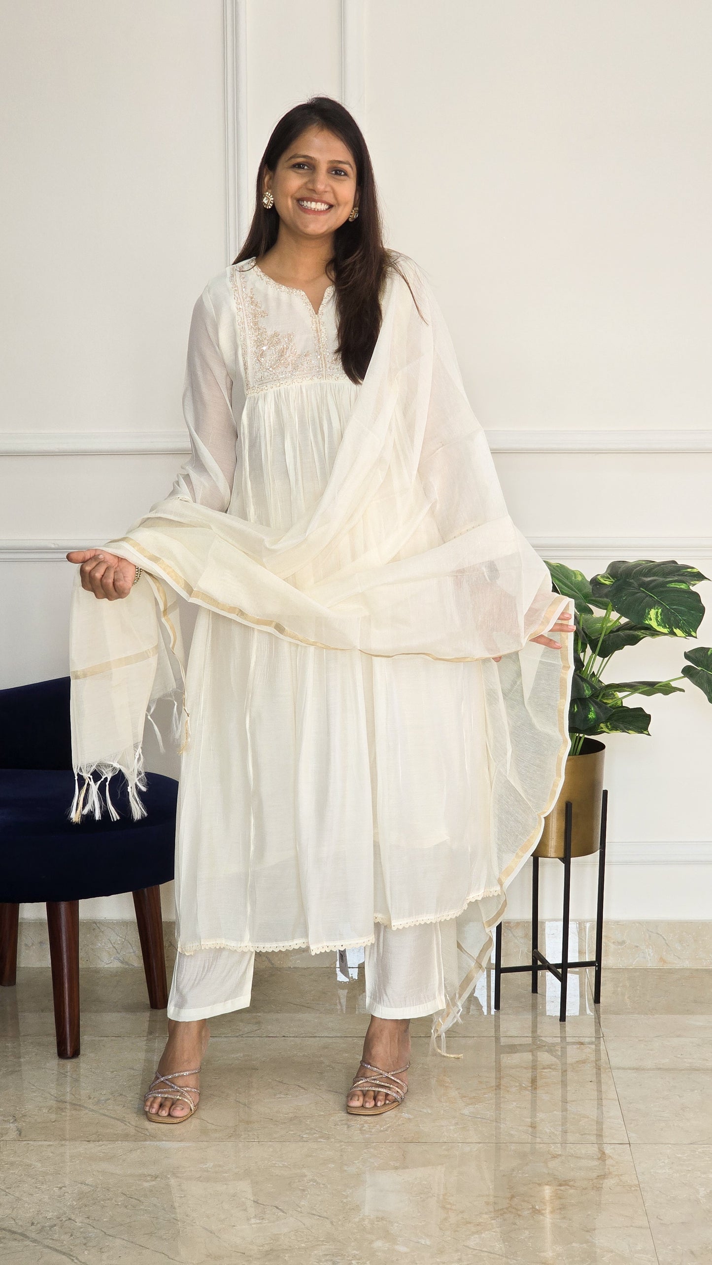 Chandani Mul Chanderi Suit