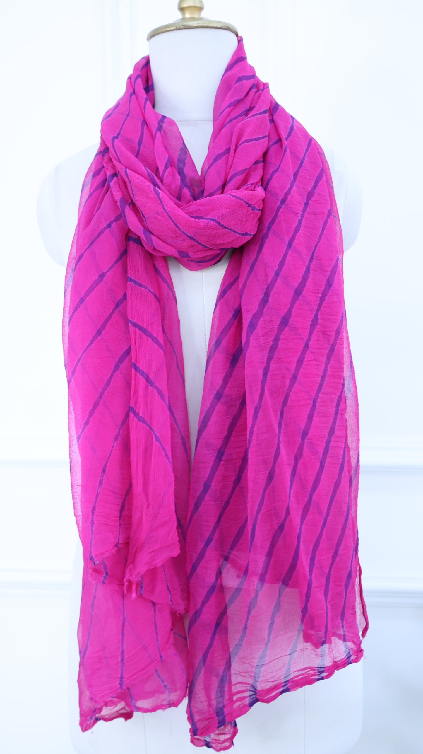 Rani Leheriya Shiffon Dupatta