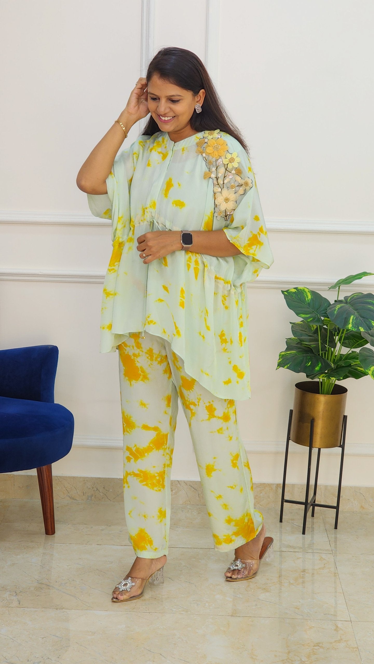 Tie~Dye 3D Hand Work Set (Yellow)