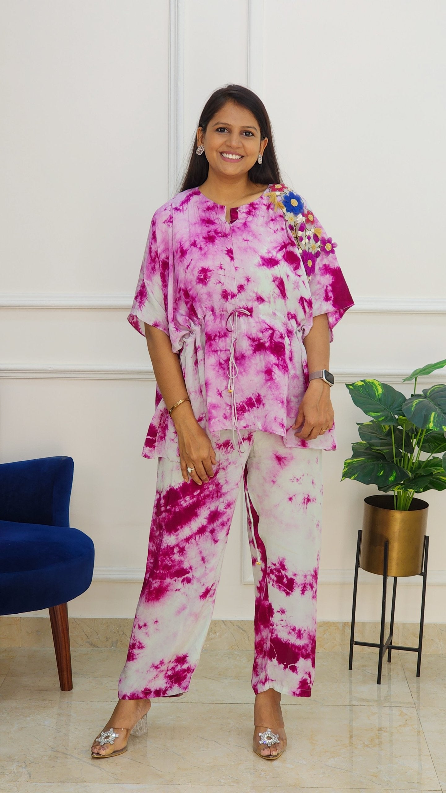 Tie~Dye 3D Hand Work Set (Magenta)