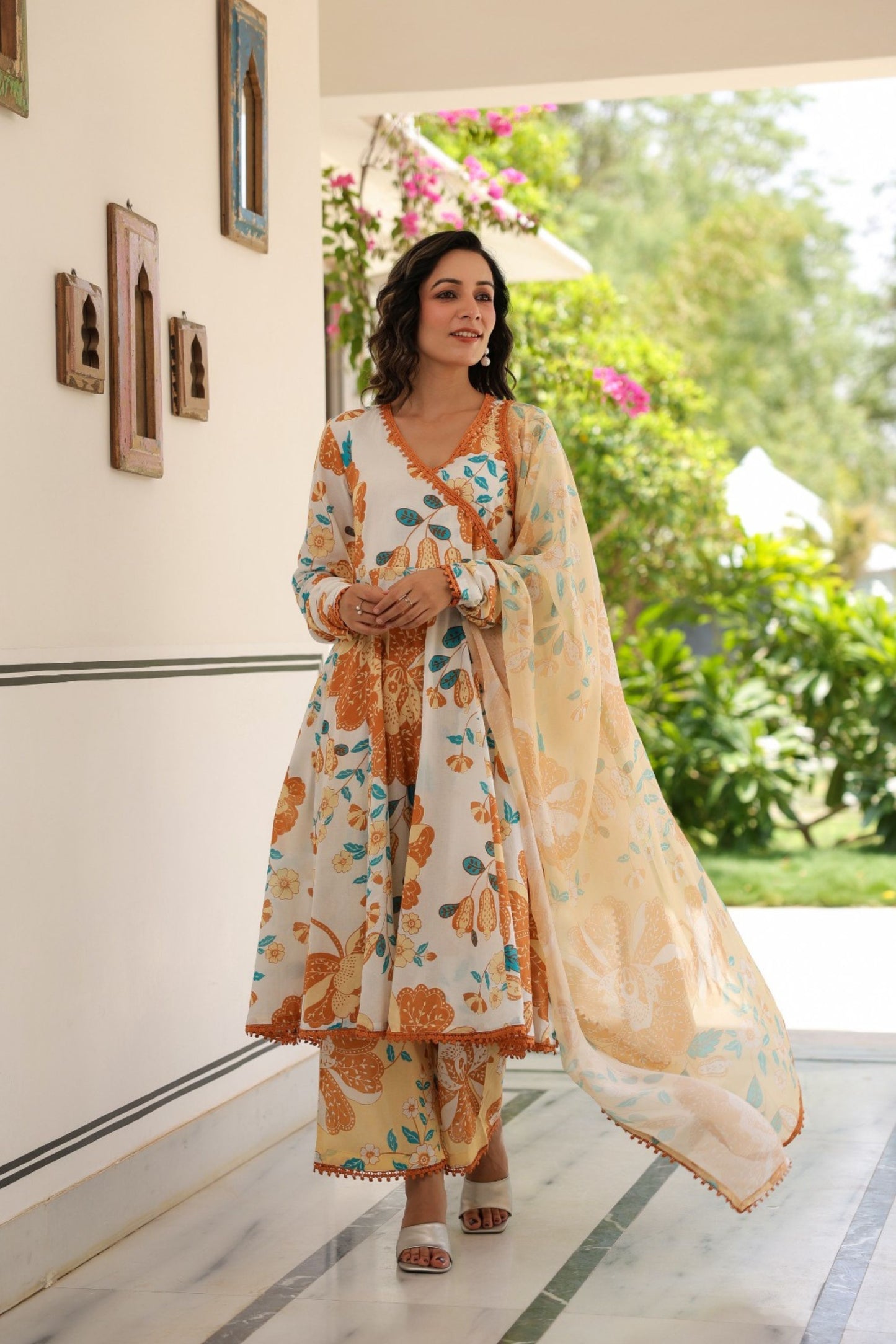 Mustard Luxe Kurta Set