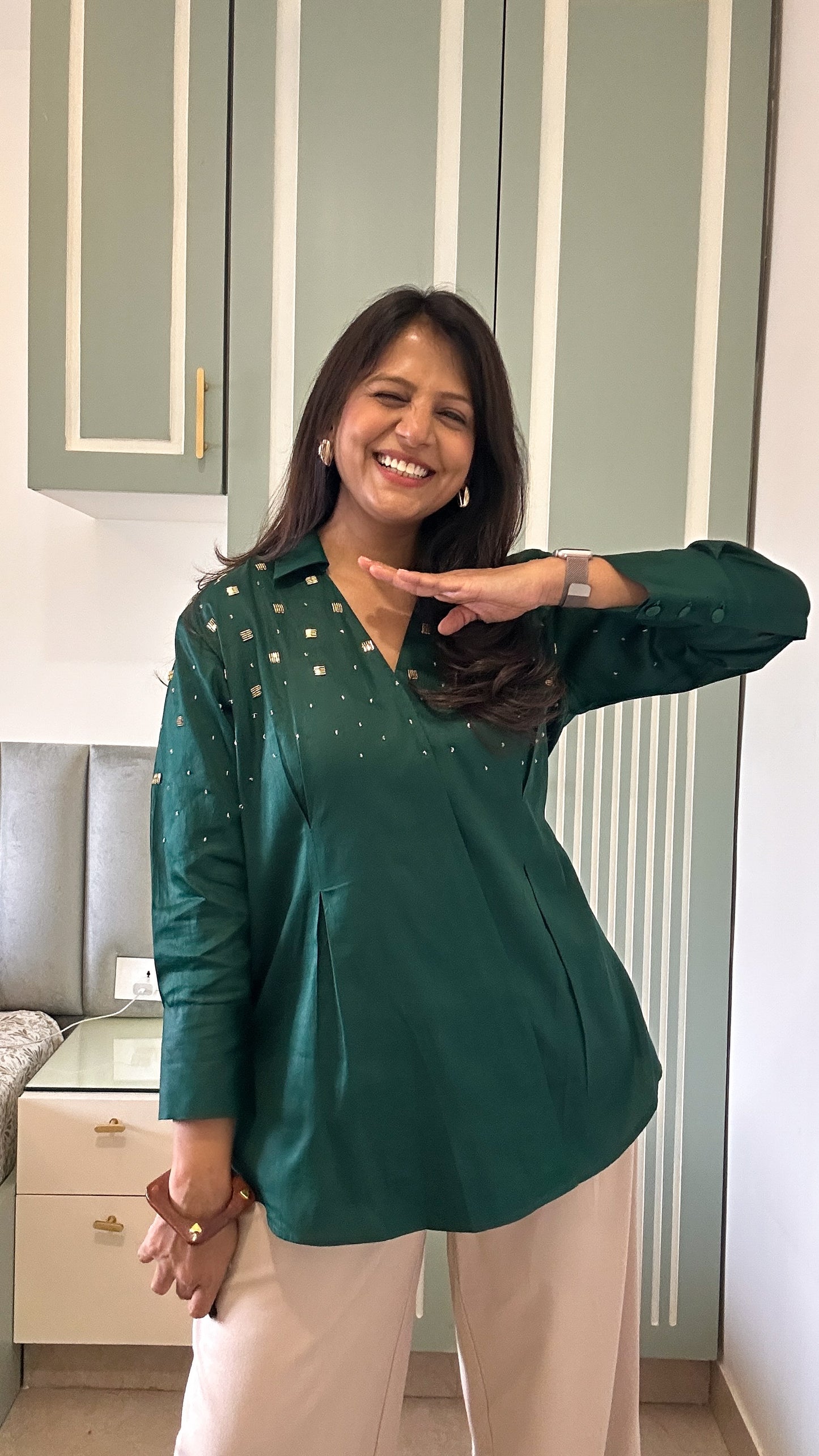 Green Bling Top (15 days dispatch )