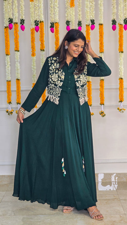 Emerald Noor Dress