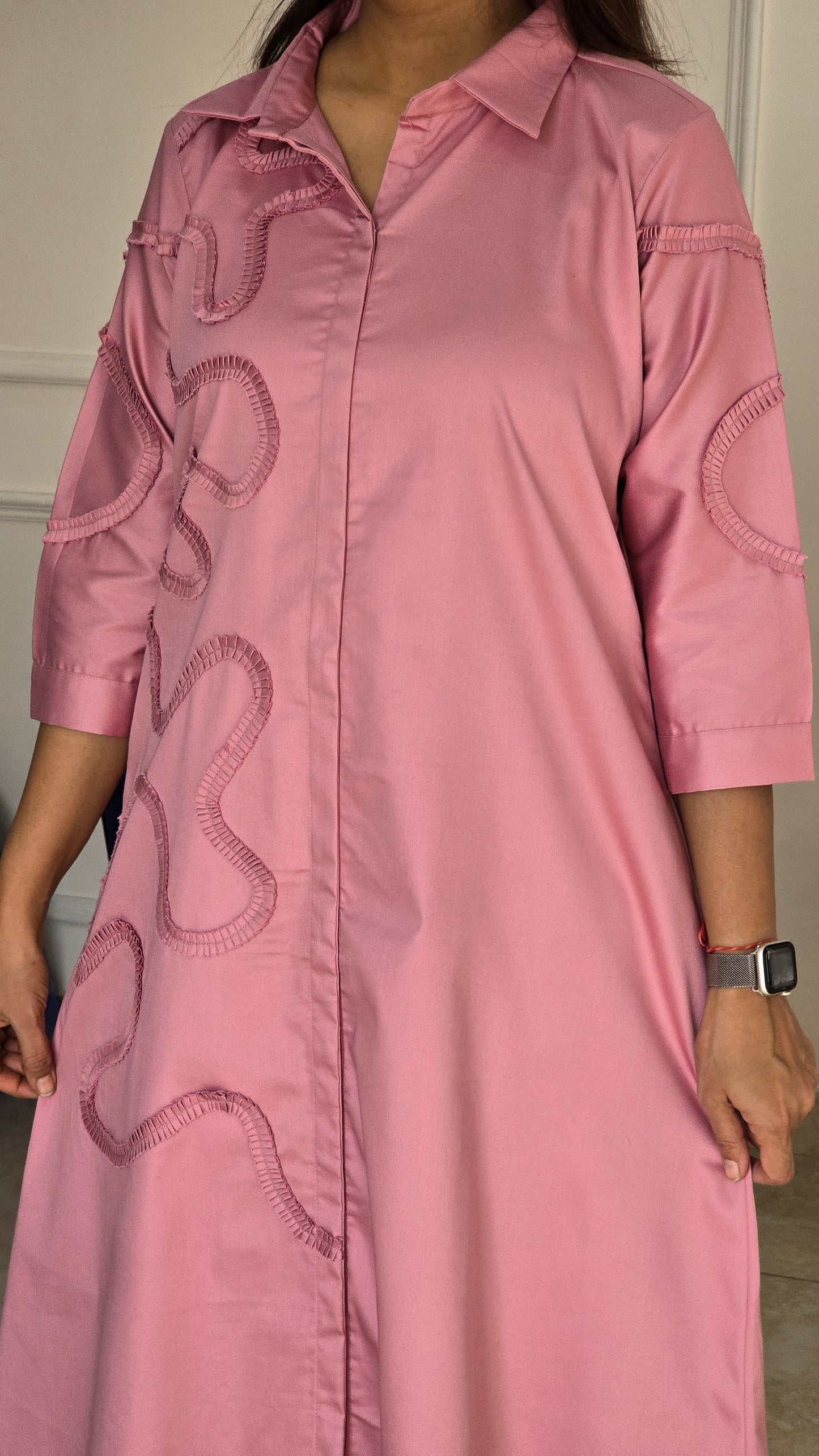 Pink Ripple Tunic