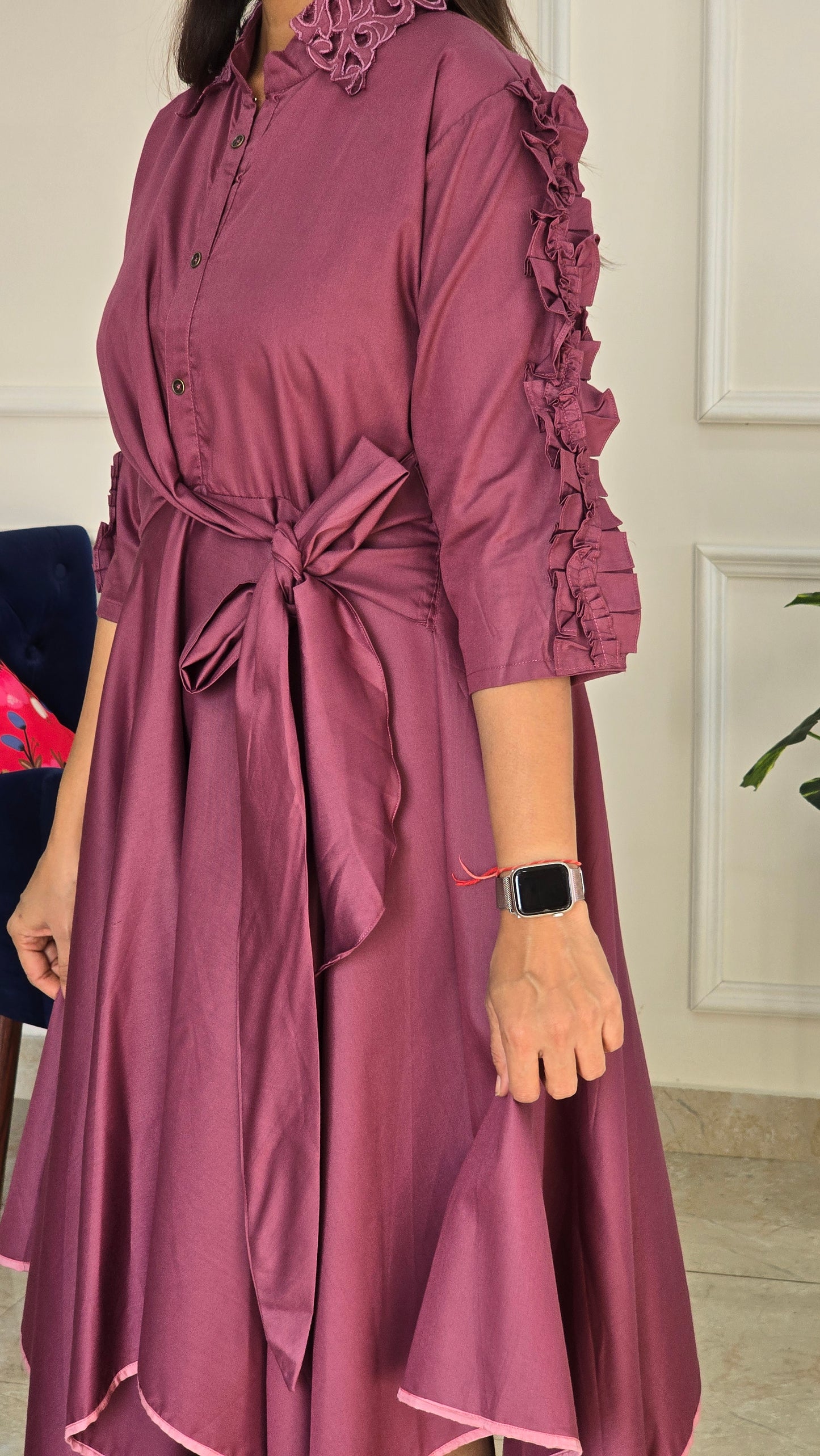 Mauve Knot Tunic