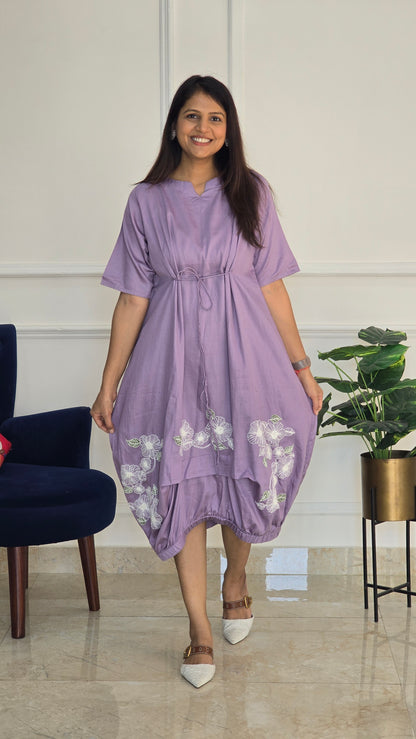 Lilac Knot Tunic
