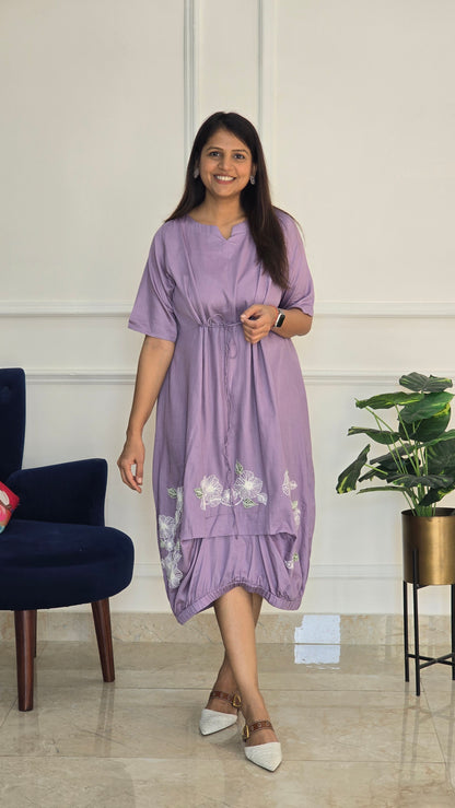 Lilac Knot Tunic