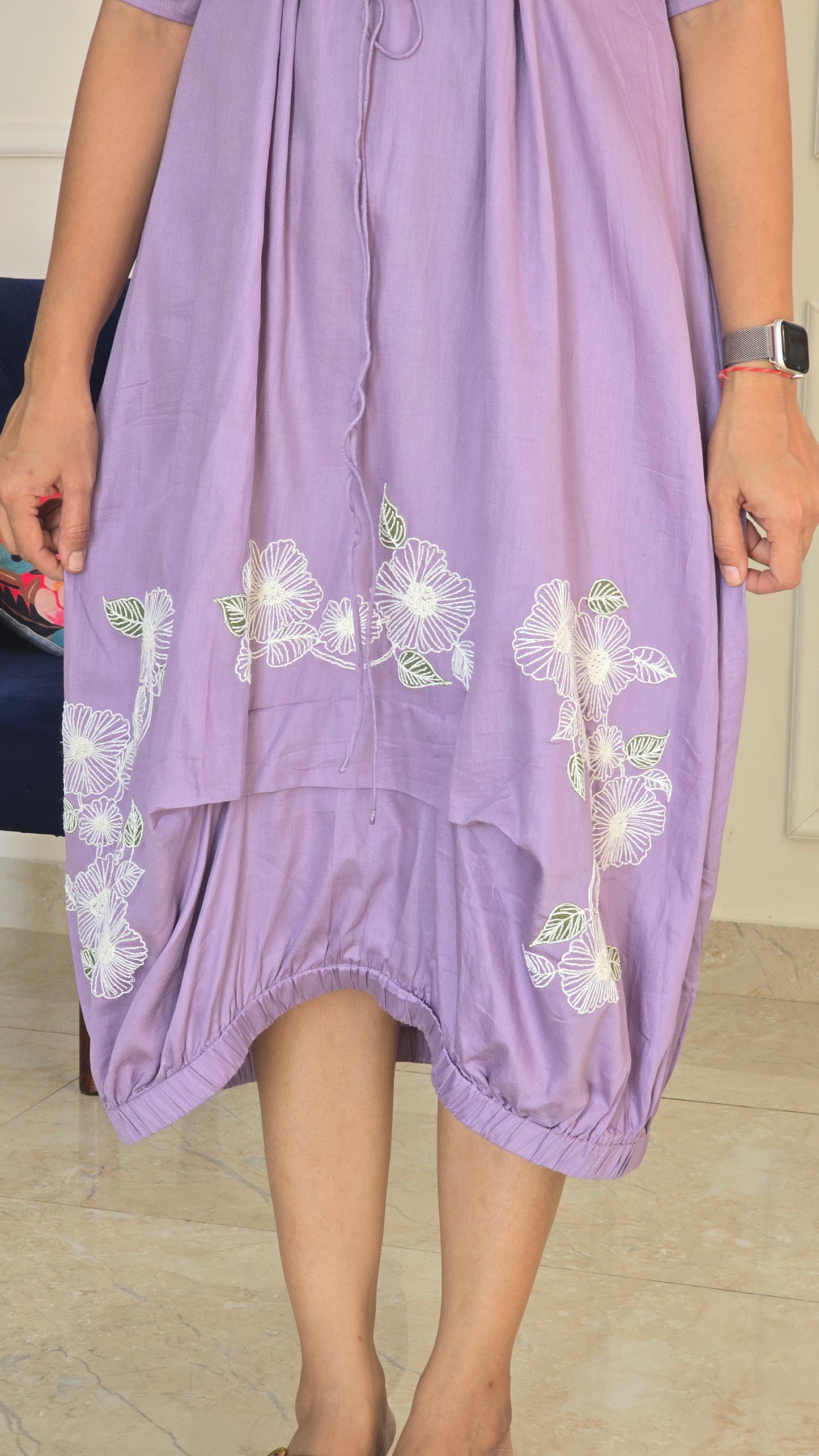 Lilac Knot Tunic