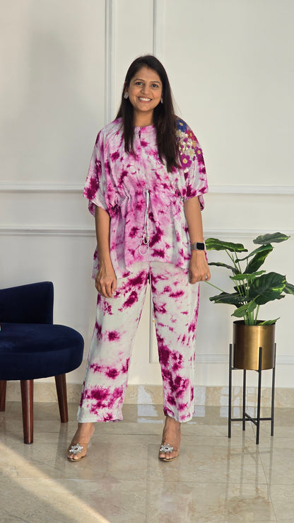 Tie~Dye 3D Hand Work Set (Magenta)