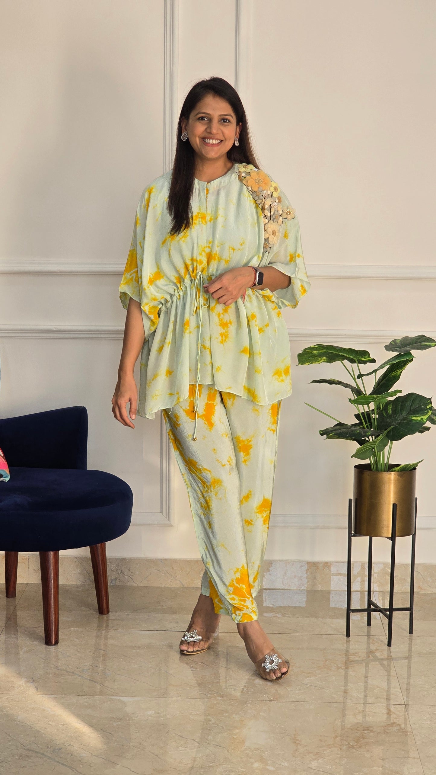 Tie~Dye 3D Hand Work Set (Yellow)