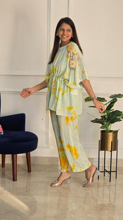 Tie~Dye 3D Hand Work Set (Yellow)