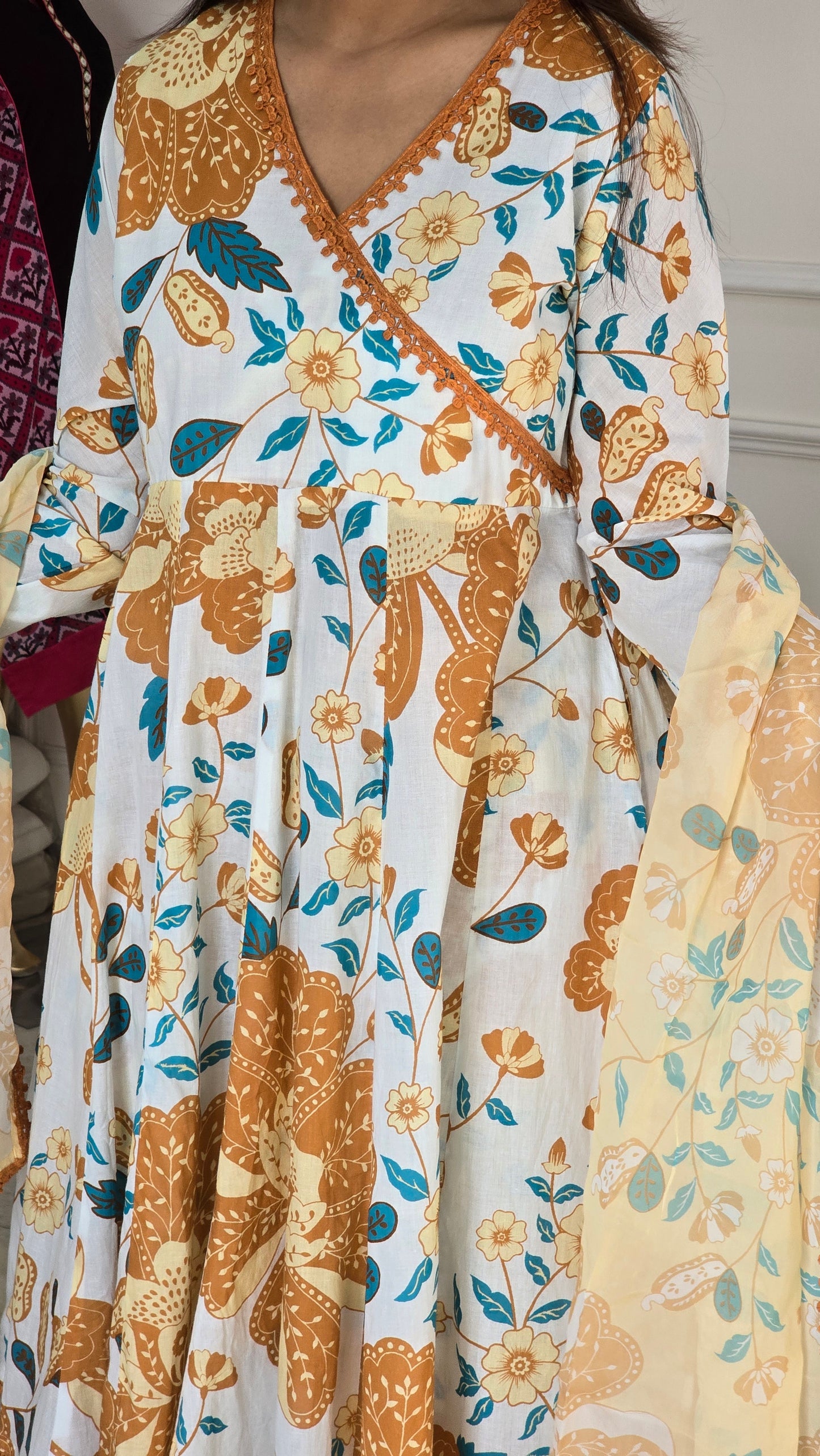 Mustard Luxe Kurta Set