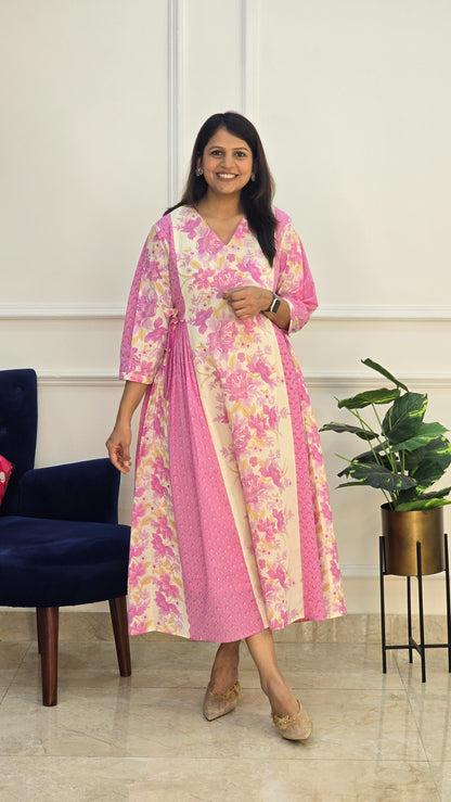 Floral Whisper Midi - View 2 - PinkTree by Shrutika
