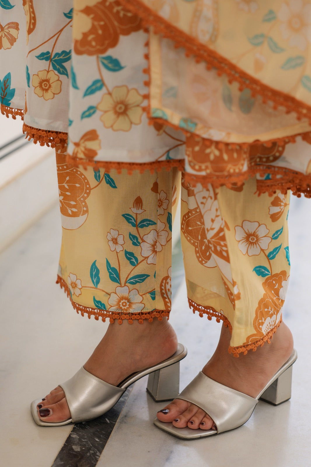 Mustard Luxe Kurta Set