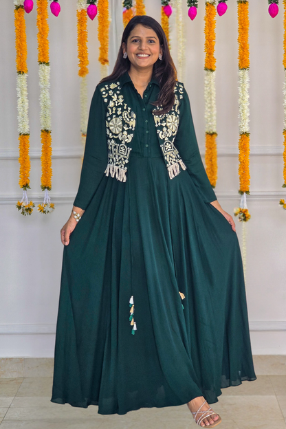 Emerald Noor Dress