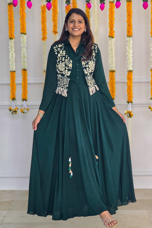 Emerald Noor Dress