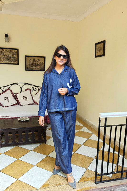 Denim Florette Co Ord