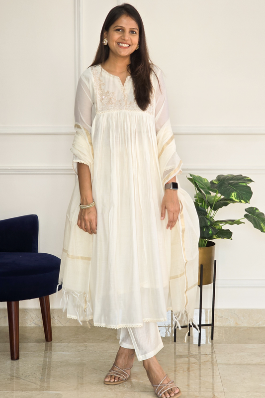 Chandani Mul Chanderi Suit