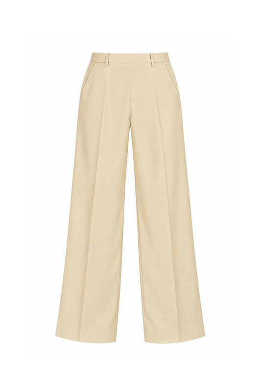 Beige Trousers