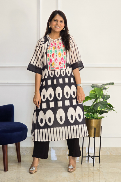 Mul Ikat Suit Set - PinkTree by Shrutika