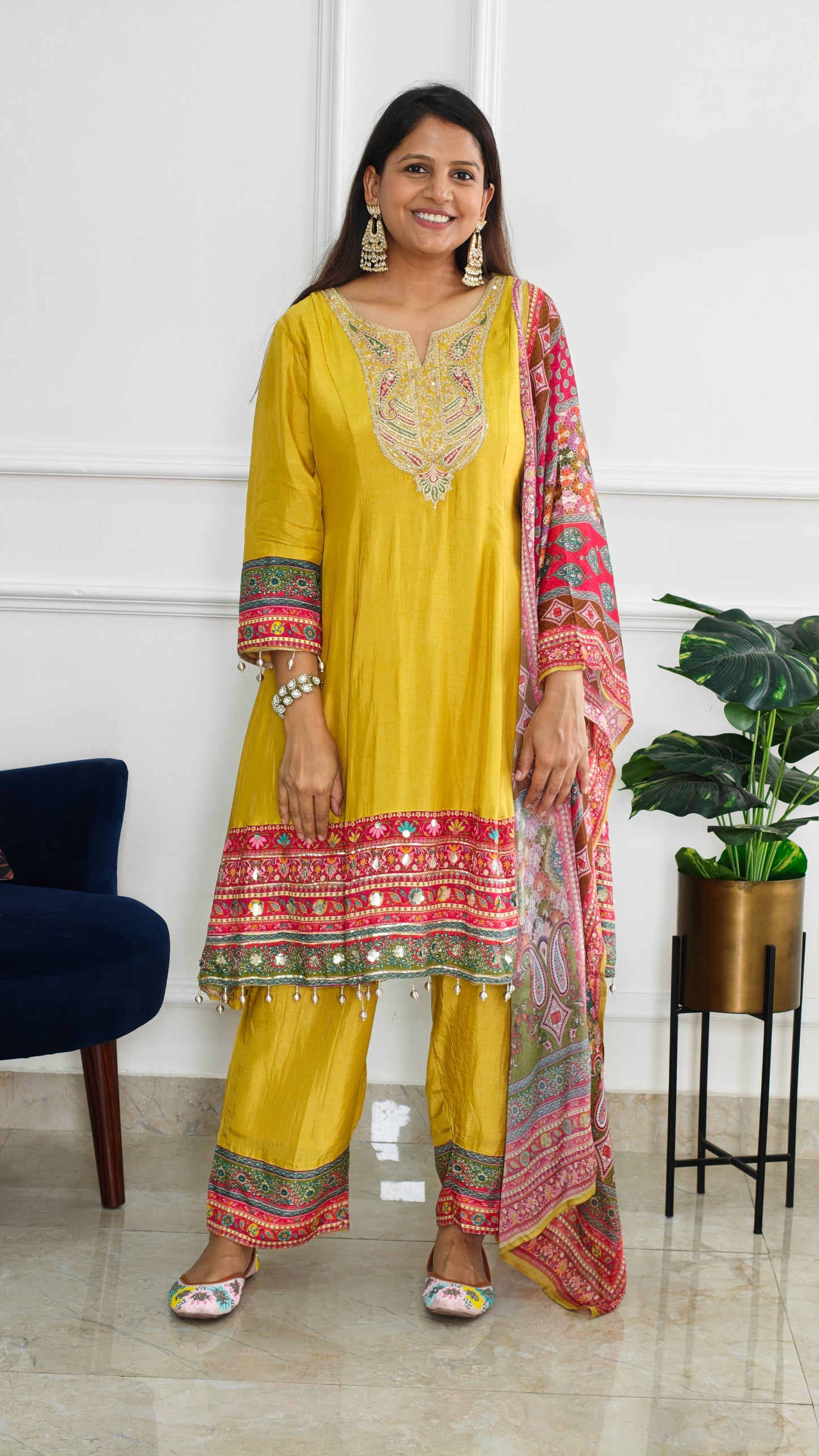 Rangsaar Anarkali Suit Set