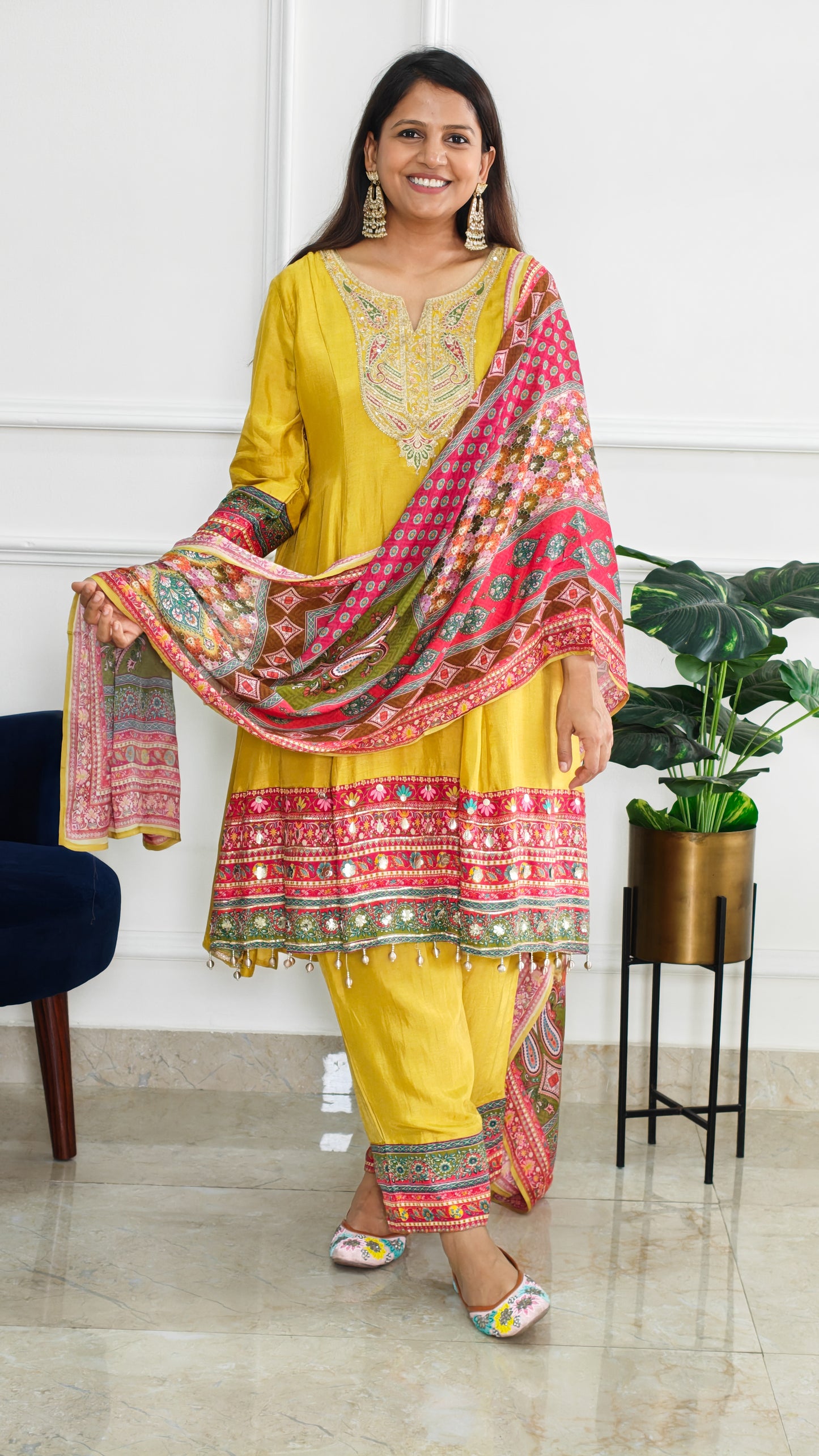 Rangsaar Anarkali Suit Set