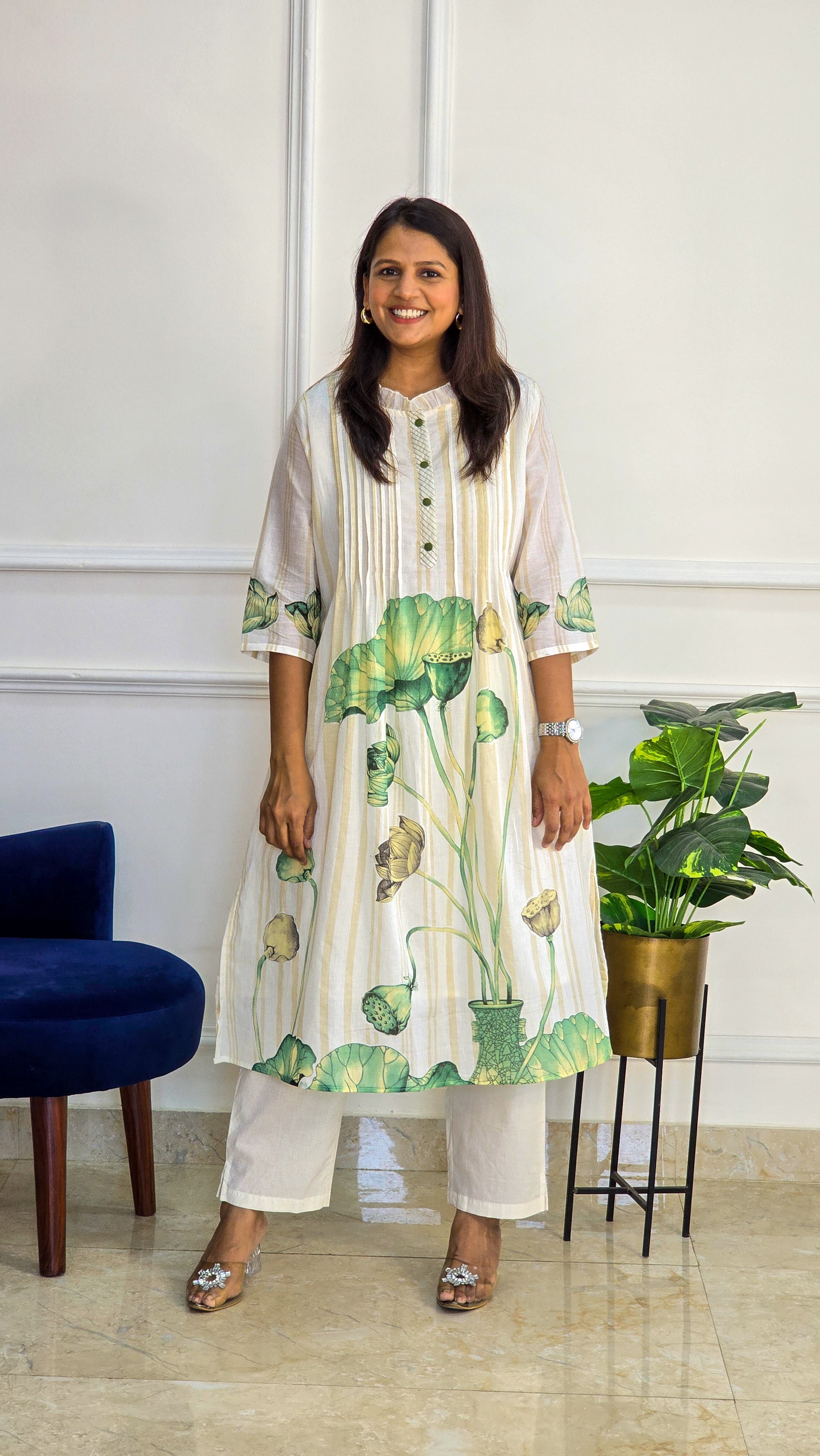 Mul Botanical Set - View 3 - PinkTree by Shrutika