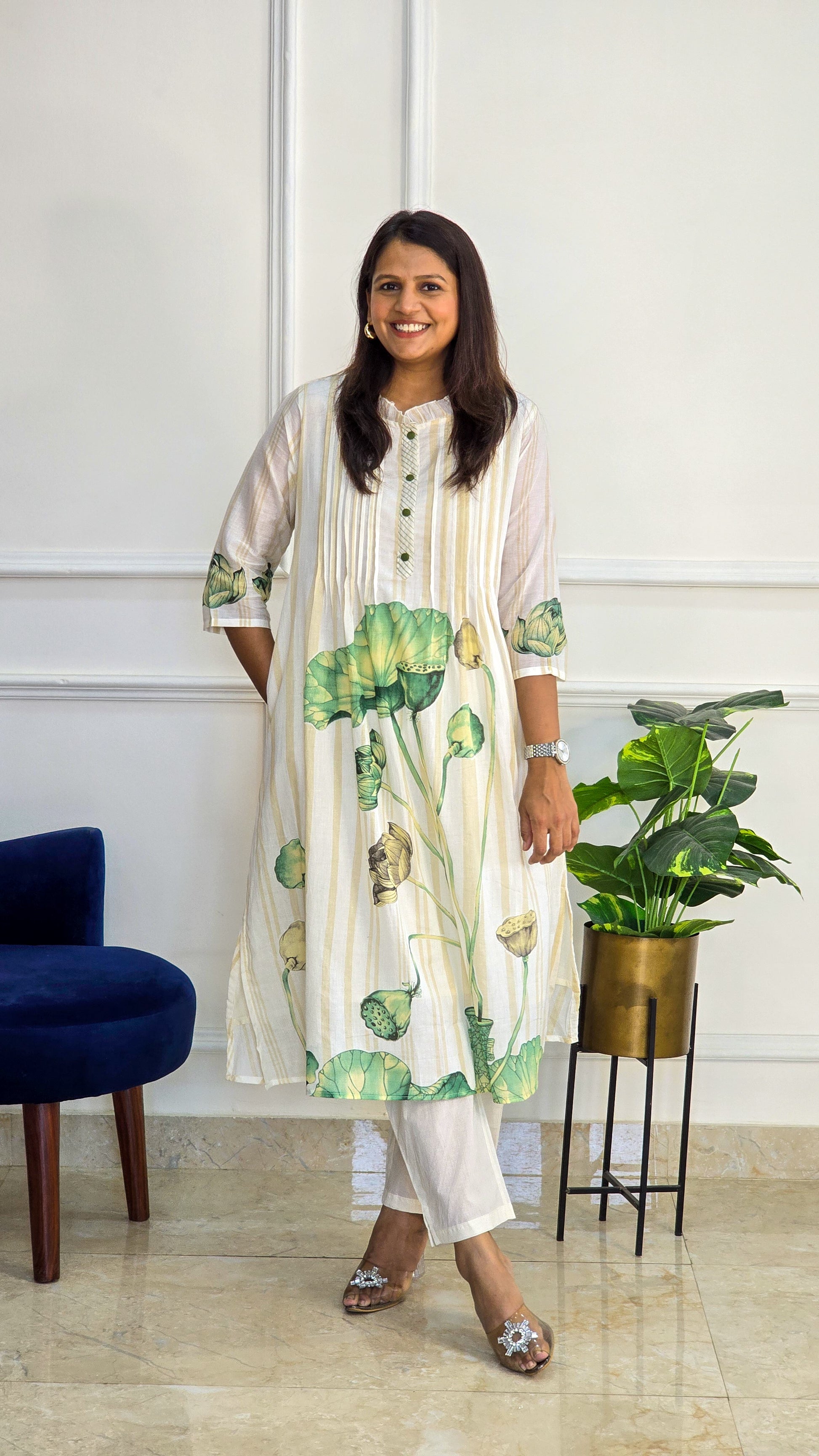 Mul Botanical Set - View 2 - PinkTree by Shrutika