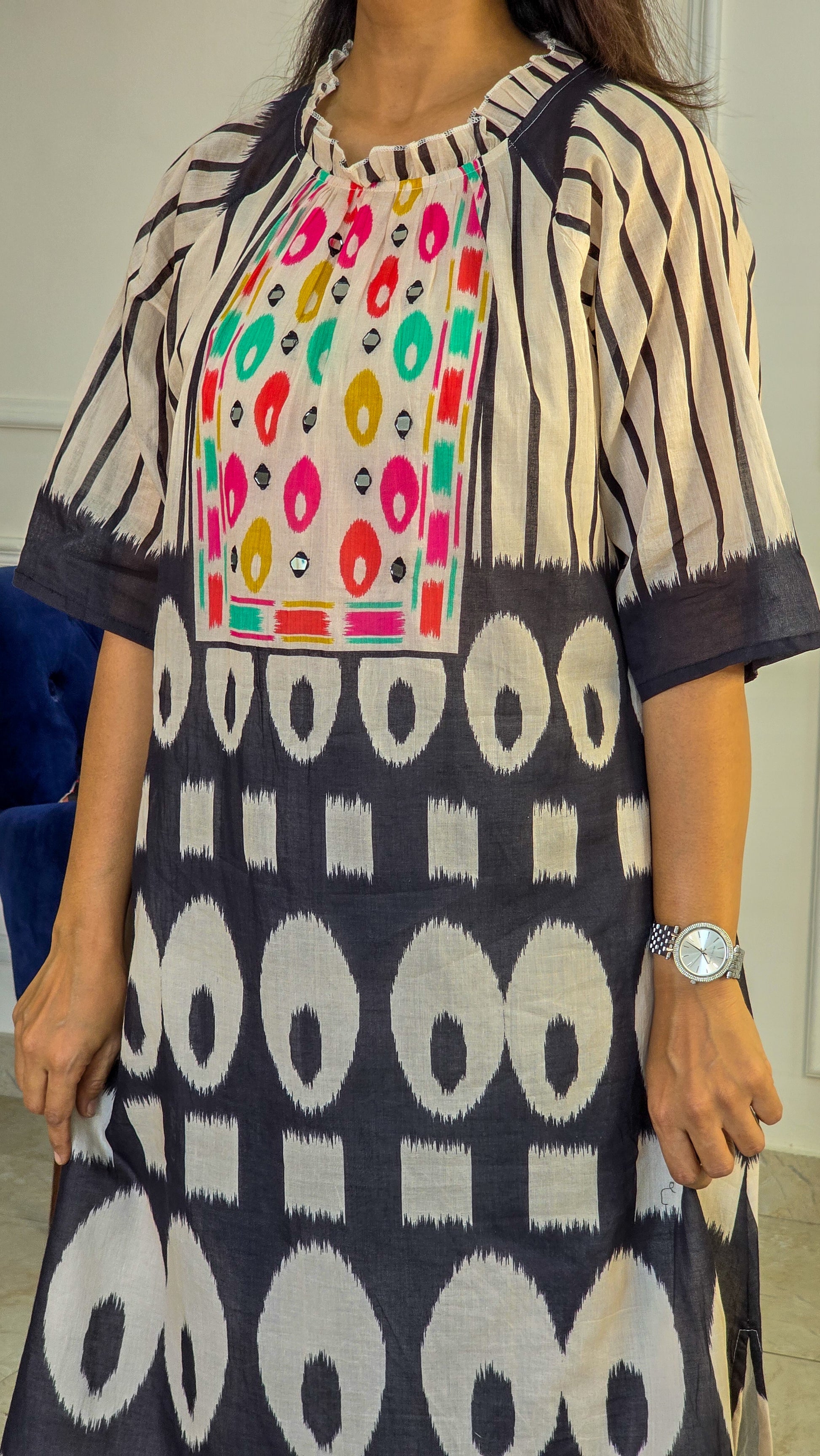 Mul Ikat Suit Set - View 5 - PinkTree by Shrutika