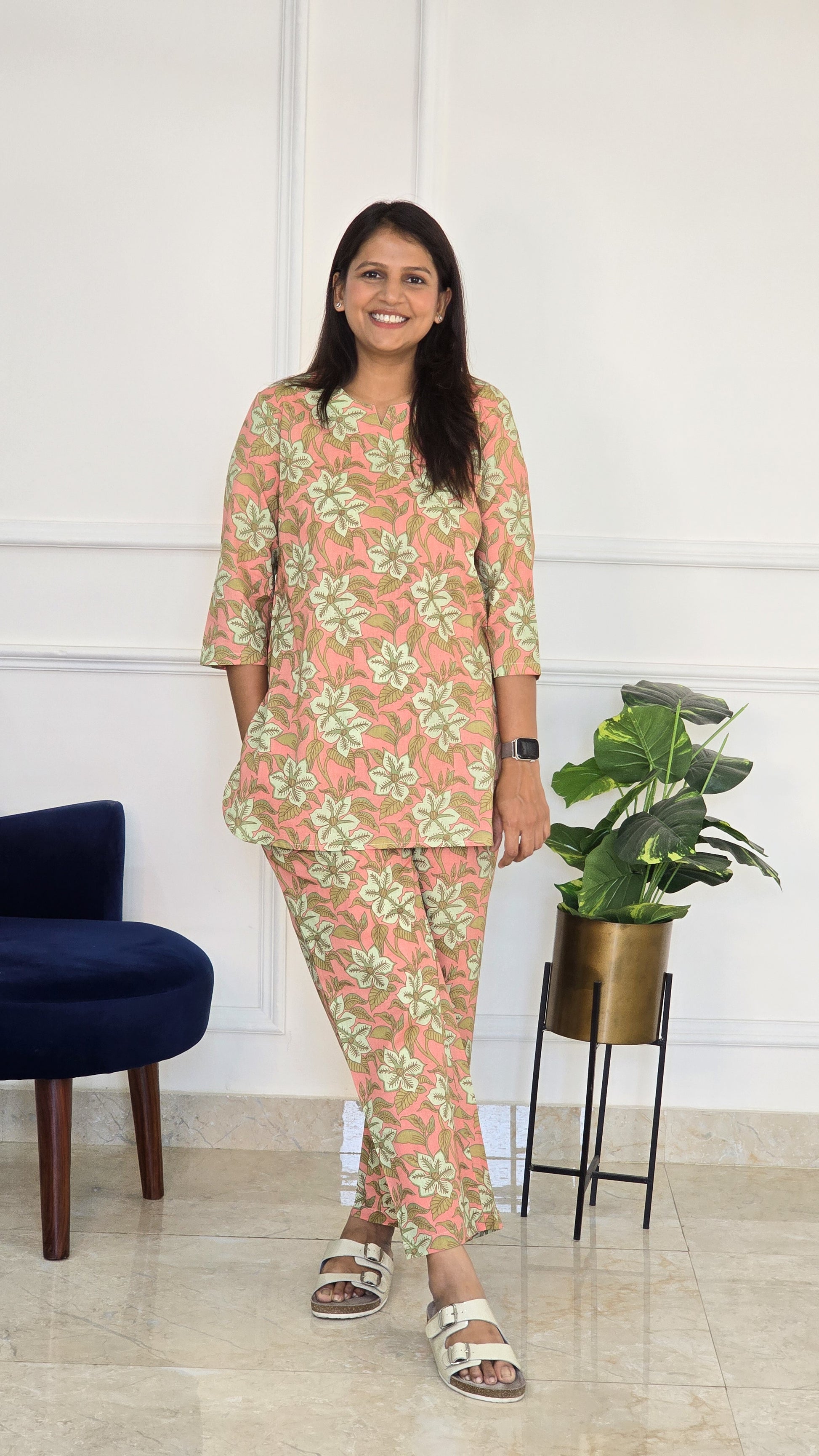 Bloom Lounge set - View 5 - PinkTree by Shrutika