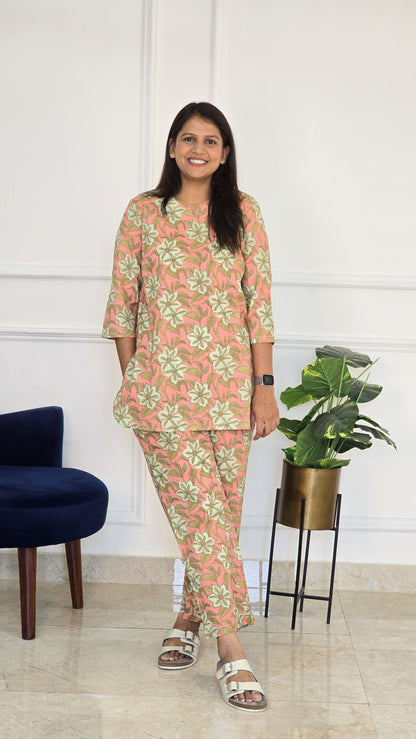 Bloom Lounge set - View 5 - PinkTree by Shrutika
