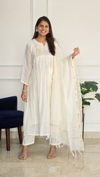 Chandani Mul Chanderi Suit