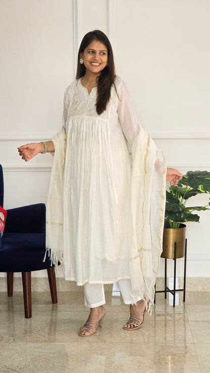 Chandani Mul Chanderi Suit