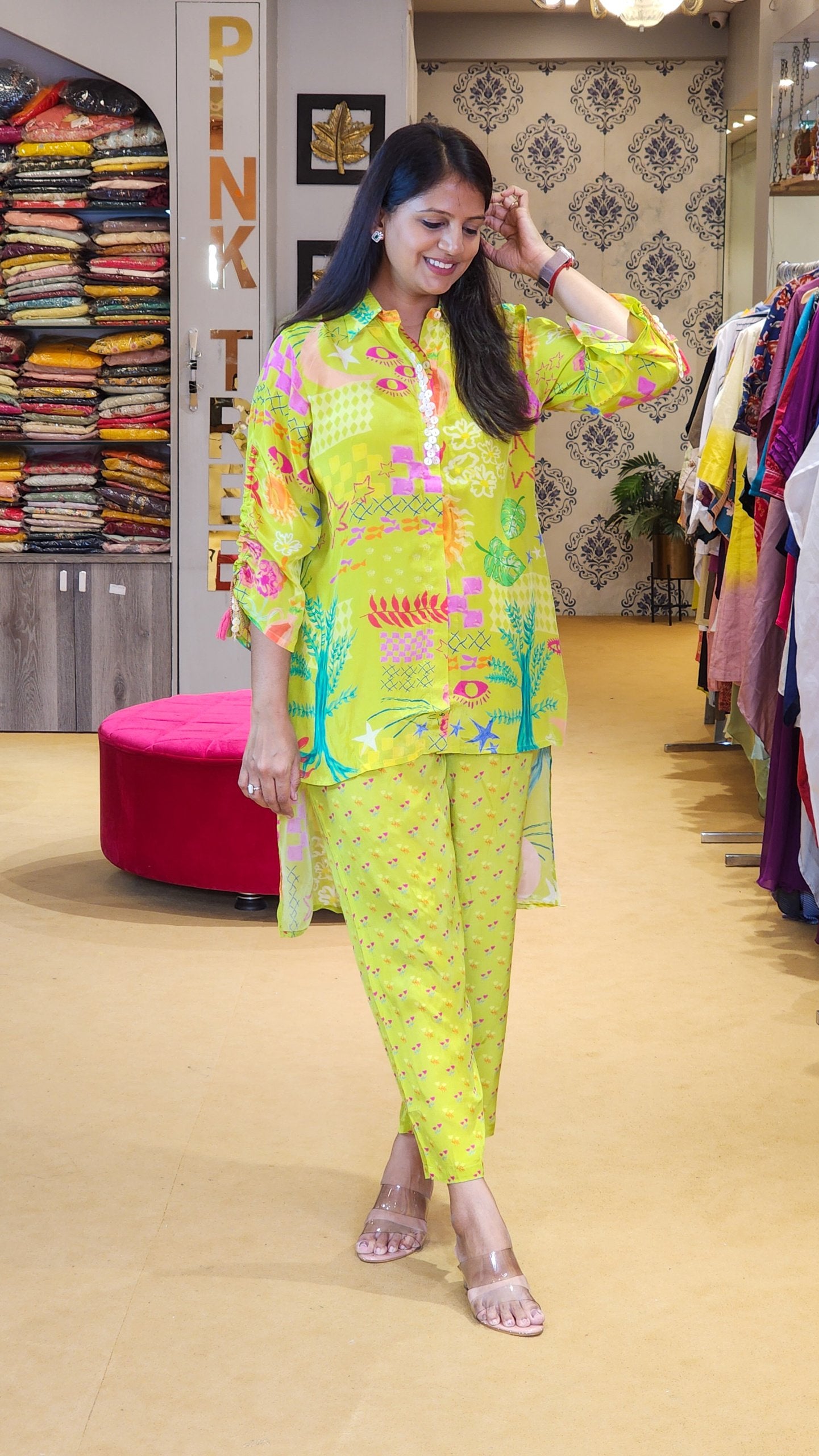 Lime Green  Play Co Ord Set