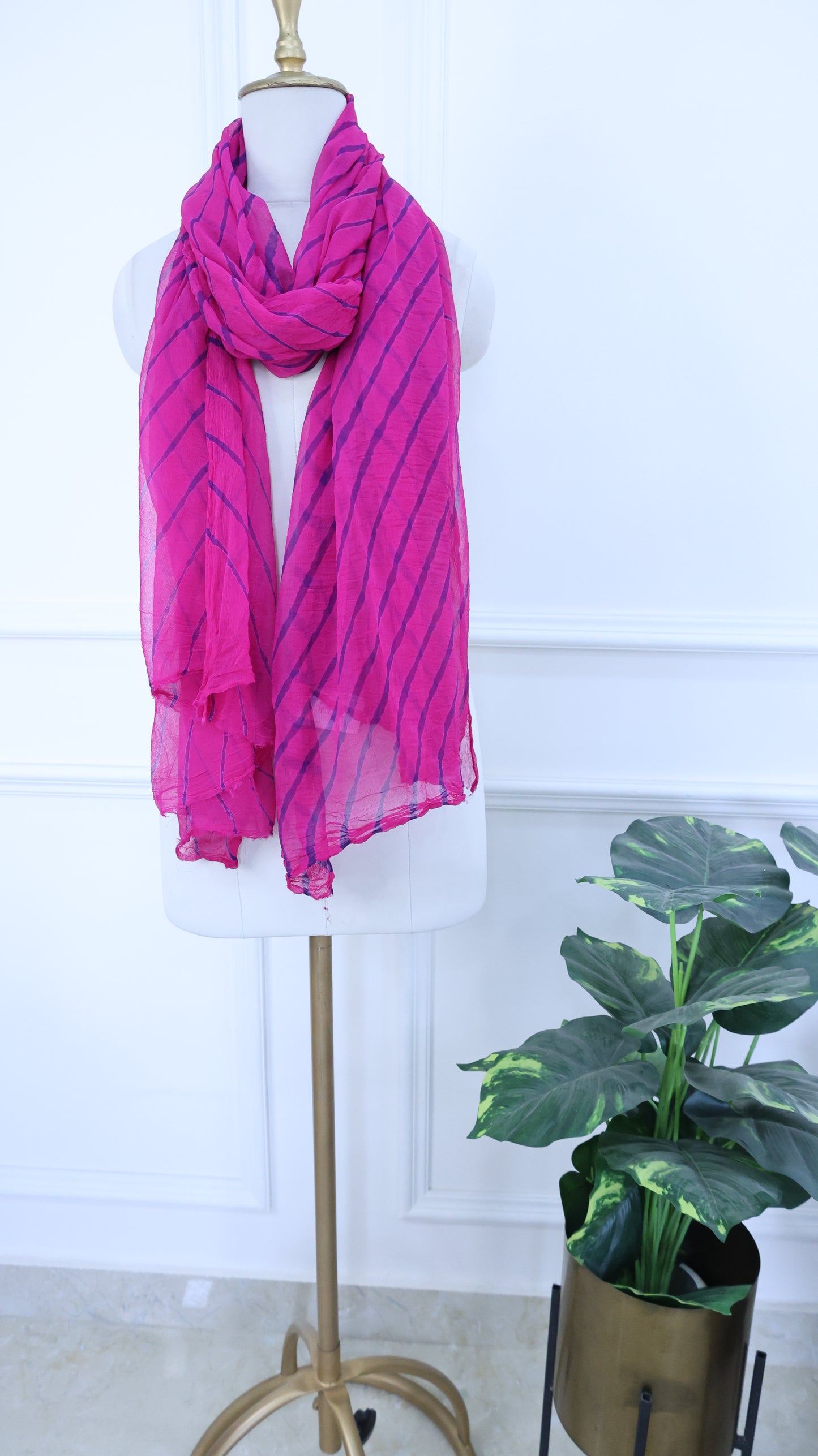 Rani Leheriya Shiffon Dupatta