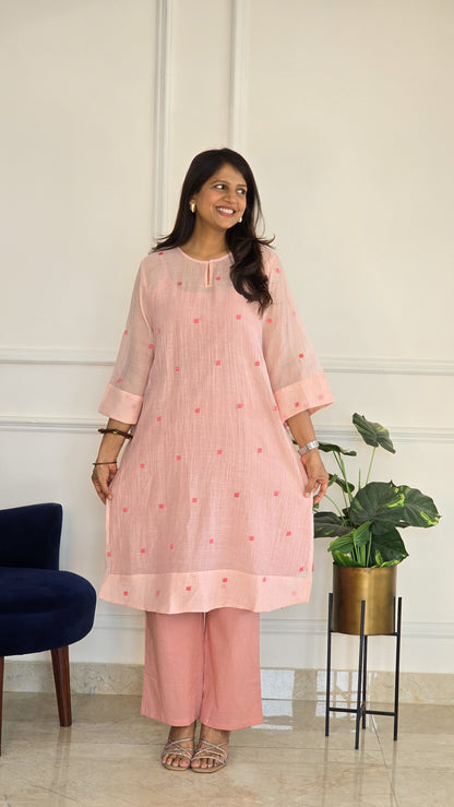 Blush Square Mul Set