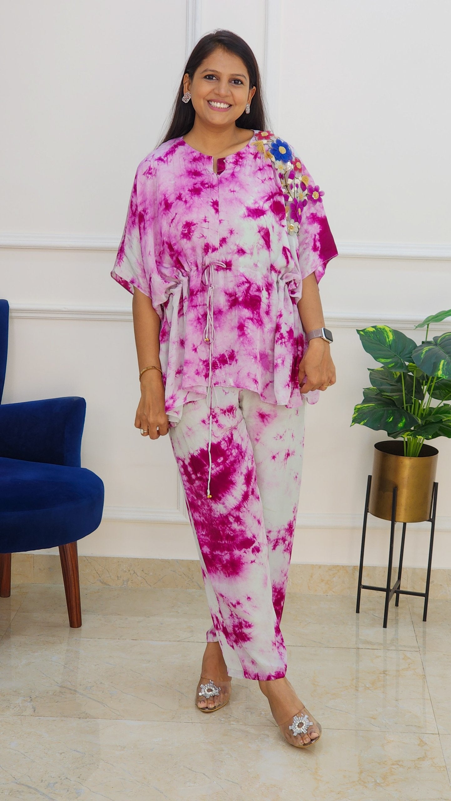Tie~Dye 3D Hand Work Set (Magenta)