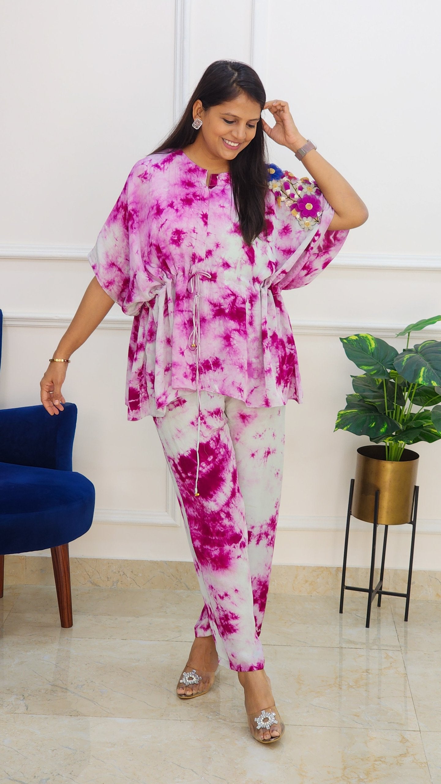 Tie~Dye 3D Hand Work Set (Magenta)