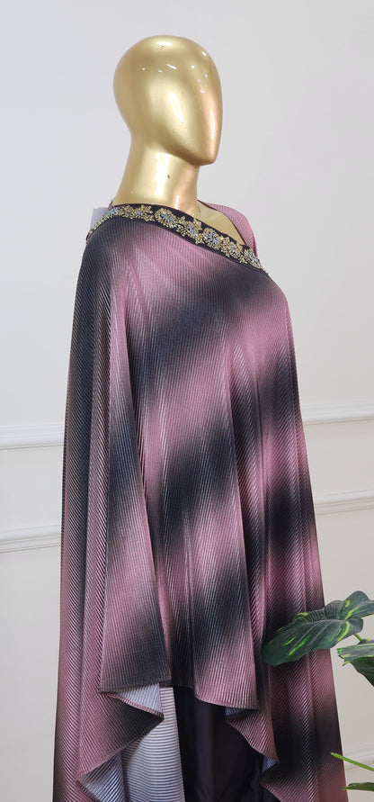 Pleated Top with Dhoti