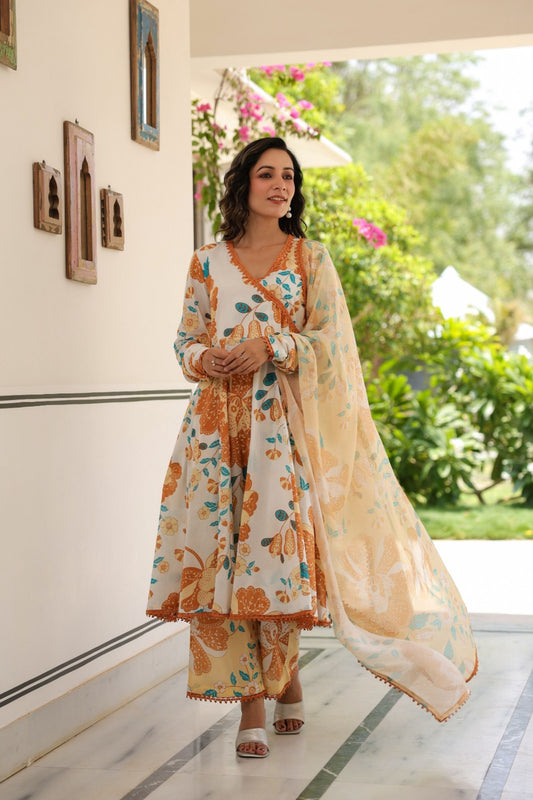 Mustard Luxe Kurta Set