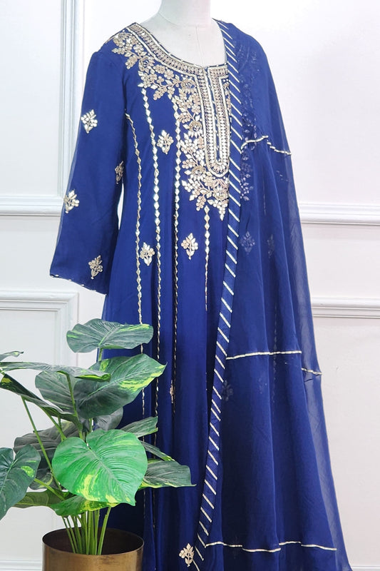 Gota Anarkali Dress
